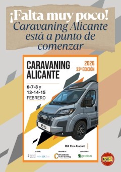 Caravaning Alicante 26 está a punto de comenzar!
