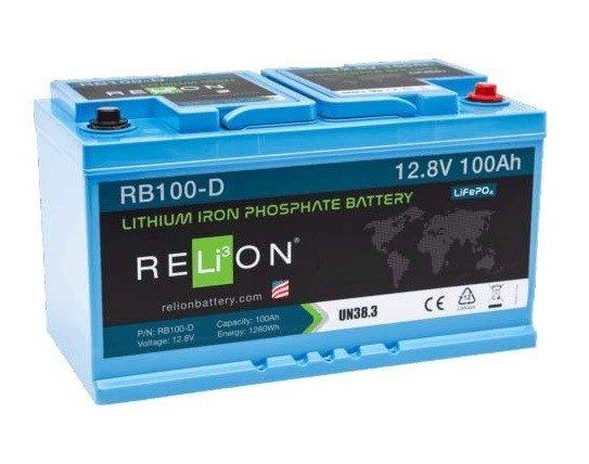 Batería Lifepo4 12v 100ah y 12v 100ah batería de litio