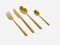 SET CUBIERTOS 16 PCS ORO