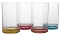 SET 4 VASOS COLORES RAINBOW GIMEX